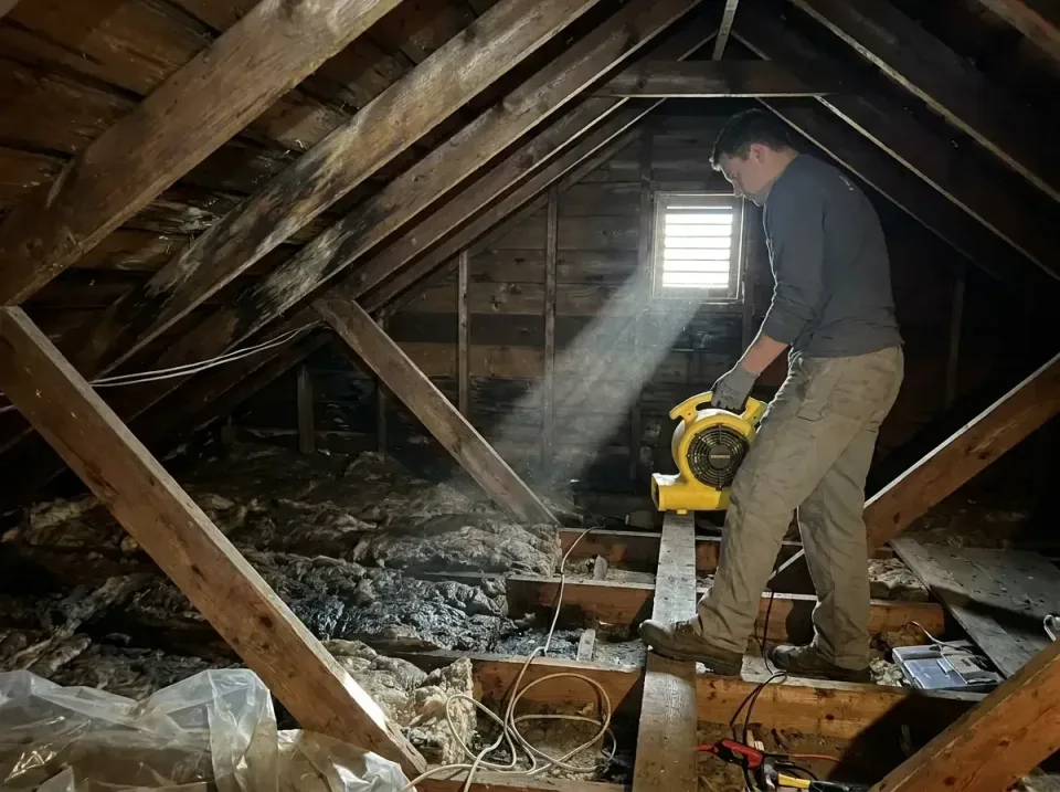 attic-water-damage-drying-proc-007 — frequently asked questions, Emergency Water Extraction & 24/7 Flood Response in Hayden,…